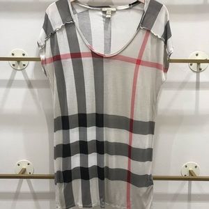 Burberry Brit long tee shirt size Medium